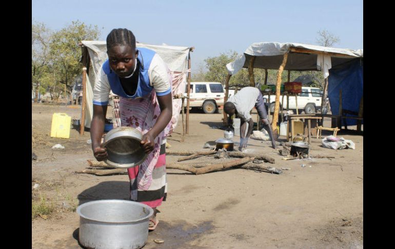 La crisis en Sudán del Sur es una de las peores del mundo con más de 1.8 millones de refugiados que sobreviven en seis países. AP / ARCHIVO