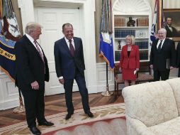Medios como el Washington Post revelaron la víspera que, durante su reunión con Lavrov, Trump mencionó sus planes contra el EI. AFP / ARCHIVO