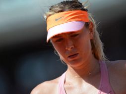 Tras 15 meses de suspensión, Sharapova no está suficientemente bien clasificada en la ATP para disputar la fase previa. AFP / ARCHIVO