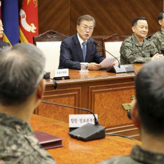 Moon admite la 'posibilidad' de un conflicto militar con Corea del Norte