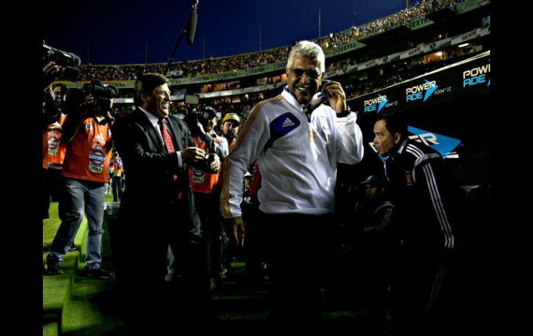 El DT de Tigres dijo que Herrera era su 'ídolo' por dirigir a Xolos y estar en tratativas con América. MEXSPORT / ARCHIVO