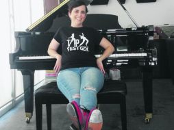 Cristina Fernández. La maestra es la responsable del primer festival de tap en la ciudad. EL INFORMADOR / R. Romero