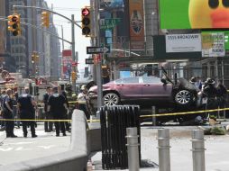 La zona está acordonada por policías y en el lugar hay numerosos vehículos policiales y de emergencia en el lugar. AP / M. Altaffer