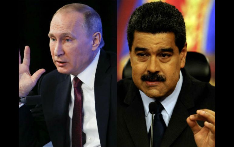 Maduro aseguró que conversó con el mandatario ruso sobre la necesidad de renovar el acuerdo de noviembre último entre la OPEP. ESPECIAL /
