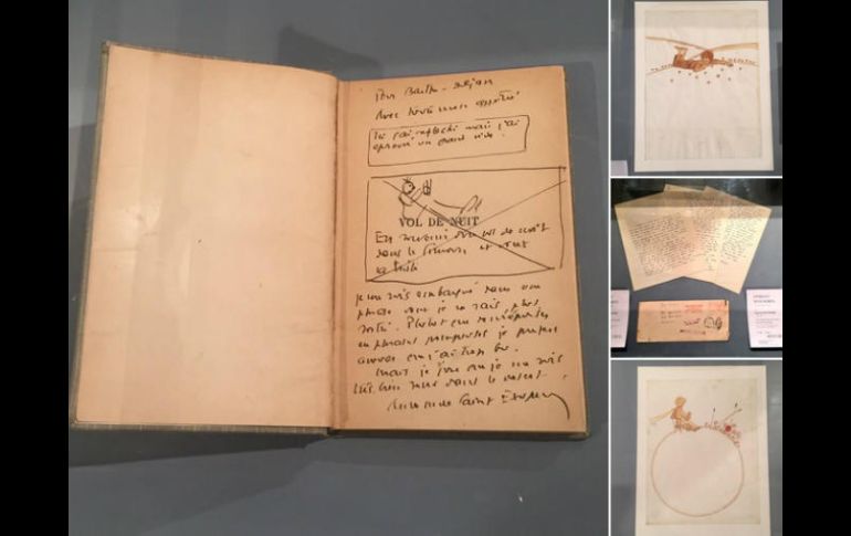 El cuaderno cuenta con 12 dibujos y siete cartas del escritor. TWITTER / @pnoual
