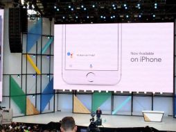 El fuego se propagó el jueves en California, en el marco de la conferencia de desarrolladores IO de Google. AFP / J. Chapman