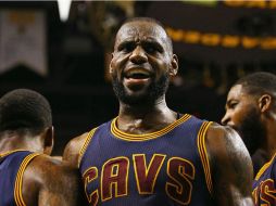 El miércoles en el partido entre Cleveland y Boston, el triple campeón de la NBA hizo nueve rebotes y siete asistencias. AP / M. Conroy