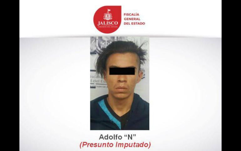 La persona señalada es Adolfo 'N', de 23 años, vecino del fraccionamiento Sabinos 3 en Ixtlahuacán de los Membrillos. ESPECIAL / Fiscalía General de Jalisco