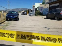 La zona del hallazgo es un área vecinal en la colonia Agua Blanca Industrial. ESPECIAL /