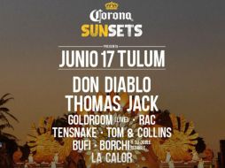 Vuelven tras acumular tres ediciones en México. TWITTER / @Corona_MX