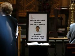 El cura, de 55 años, fue apuñalado el lunes pasado durante misa en el Altar Mayor de la Catedral Metropolitana. SUN / J. Nava