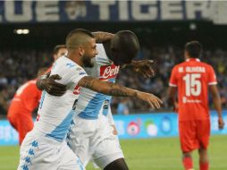 El conjunto napolitano simplemente fue mejor en todos los aspectos del juego y en todas las líneas del campo. AP / C. Fusco