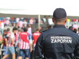 Reforzarán el perímetro de vigilancia en los alrededores del recinto deportivo y vialidades. ESPECIAL / Policía de Zapopan