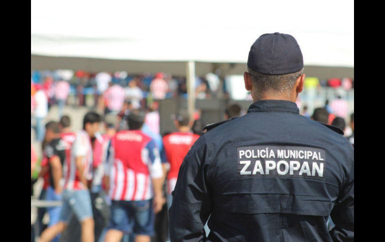 Reforzarán el perímetro de vigilancia en los alrededores del recinto deportivo y vialidades. ESPECIAL / Policía de Zapopan
