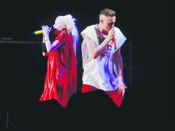 Dúo. Die Antwoord fue una de las presentaciones más esperadas del festival. EL INFORMADOR / F. Atilano