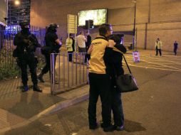 Las fuerzas del orden han señalado que tratan el incidente en Manchester como un ataque terrorista. AP / P. Byrne