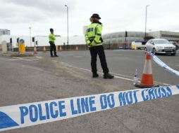 Según la Policía, el ataque fue perpetrado por un suicida que hizo explotar un artefacto de fabricación casera. AFP / O. Scarff