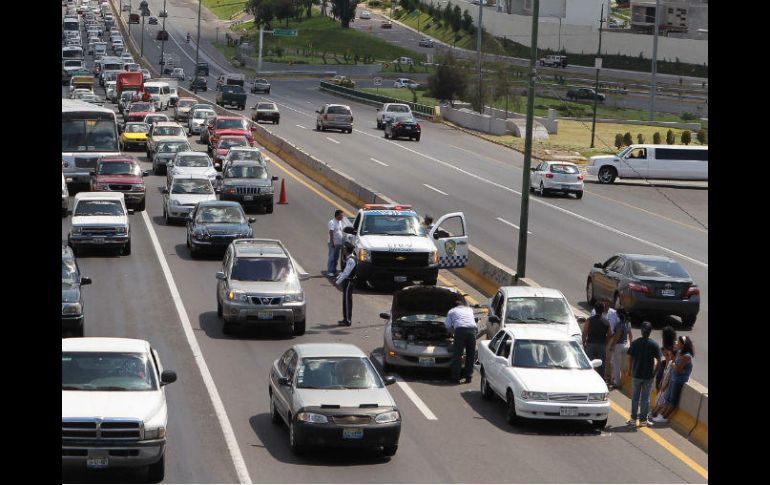 Actualmente, la responsabilidad de un automovilista en un percance tarda en resolverse desde días hasta semanas. EL INFORMADOR / ARCHIVO