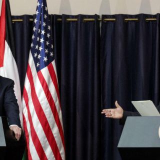 Trump promete buscar la paz entre israelíes y palestinos