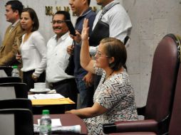 La diputada local señaló que la restricción ordenada por un juez sobre dar a conocer datos de su proceso es ‘por seguridad’. SUN / M. Carmona