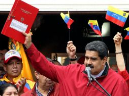 Según Maduro, 364 de los asambleístas que modificarán la Constitución serán seleccionados por elección municipal. EFE / M. Dueñas