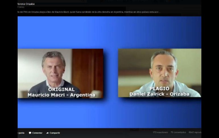 En redes sociales se compararon los dos spots, y el discurso es exactamente el mismo. FACEBOOK / Morena Orizaba