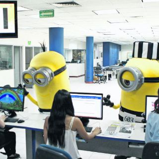 Los Minions huyen a la redacción de EL INFORMADOR
