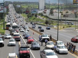 Los accidentes menores son uno de los principales factores que desquician el tránsito en la metrópoli. EL INFORMADOR /