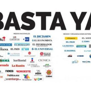 Medios dicen 'basta ya' a violencia contra periodistas