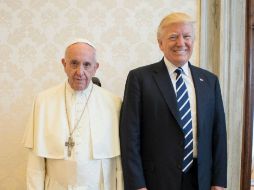 Según Trump, el Pontífice es una gran persona, alguien especial, y la reunión con él fue fantástica. EFE / Vaticano