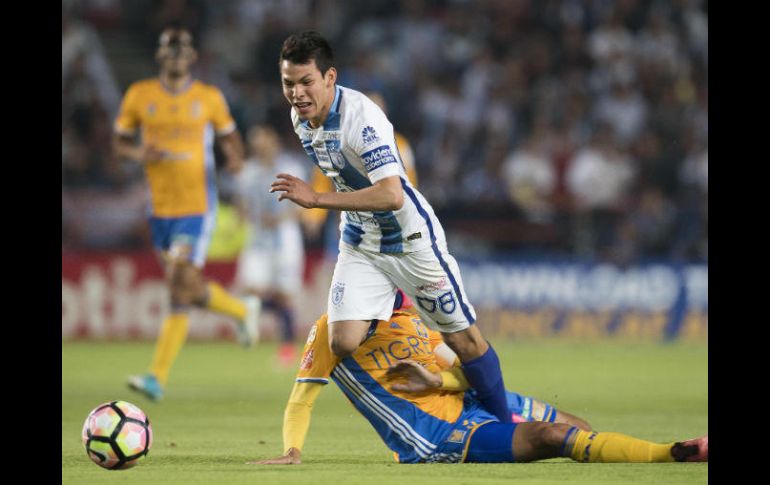 Lozano es una de las 'Joyas' de la cantera Tuza. MEXSPORT / ARCHIVO