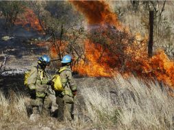 El gobernador Aristóteles Sandoval indicó que será necesario rentar más equipo contra incendios. SUN / ARCHIVO