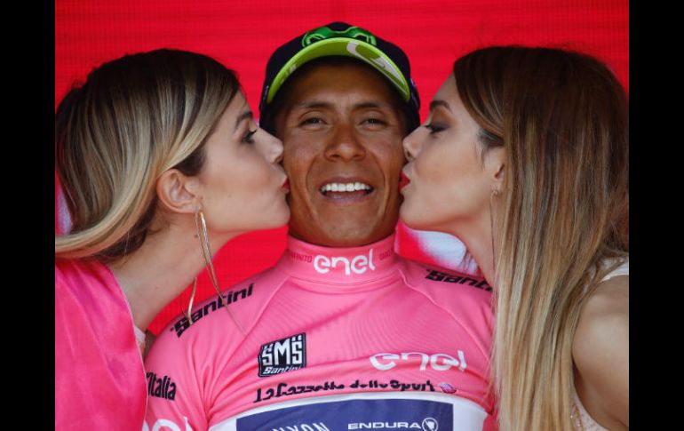 Quintana tendrá otra ruta de montaña el sábado en las Dolomitas para conservar o aumentar su delantera. AFP / L. Benies