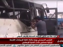 Este viernes un atentado terrorista causó la muerte de 28 personas en la ciudad de Minya. AFP / Especial