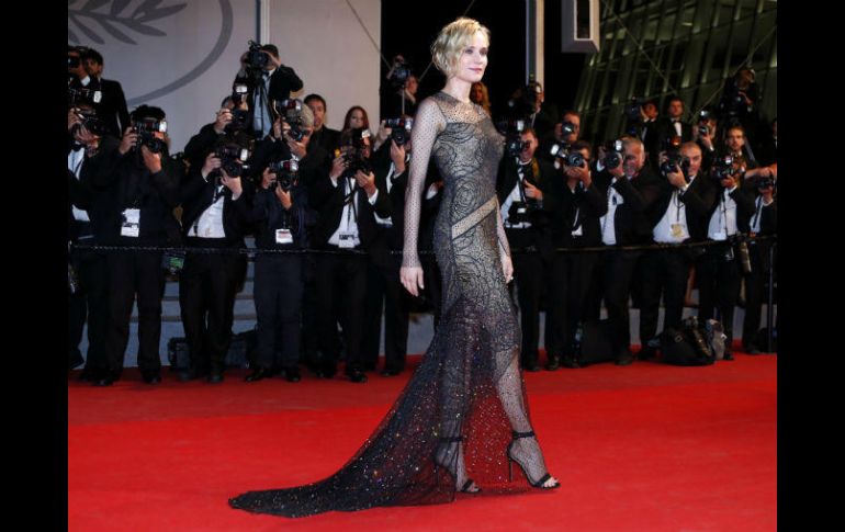 Diane Kruger. La actriz presenta 'In the fade' en el Festival Internacional de Cine de Cannes. EFE / I. Langsdon