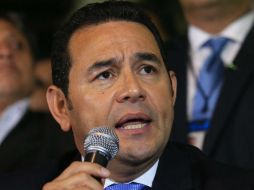 La familia del presidente guatemalteco se vio envuelta en una trama de corrupción. EFE / ARCHIVO