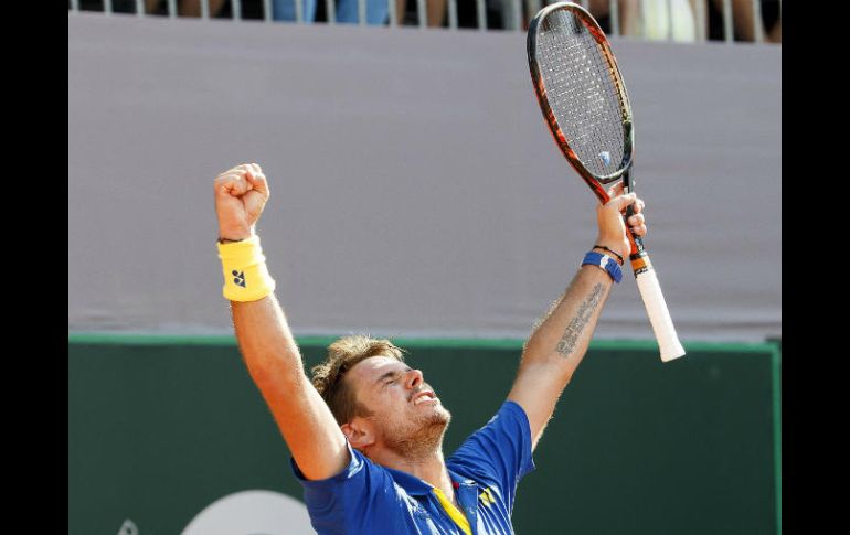 Wawrinka refuerza así su confianza antes de Roland Garros, que comienza el domingo. AFP / S. Di Nolfi