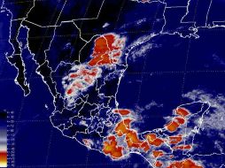 Se presentarán tormentas fuertes en Michoacán, Hidalgo, Tlaxcala, Edomex, Ciudad de México, Morelos, Campeche y Yucatán. TWITTER / @conagua_clima