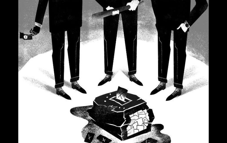 La incipiente democracia mexicana vive una involución innegable. ESPECIAL / J. López