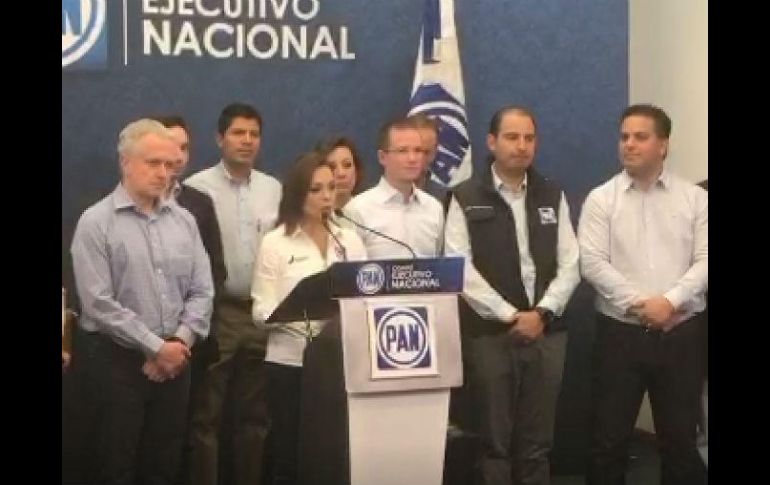 Josefina Vázquez Mota declara que con esta resolución refrenda mi honorabilidad y la de su familia. TWITTER / @AccionNacional