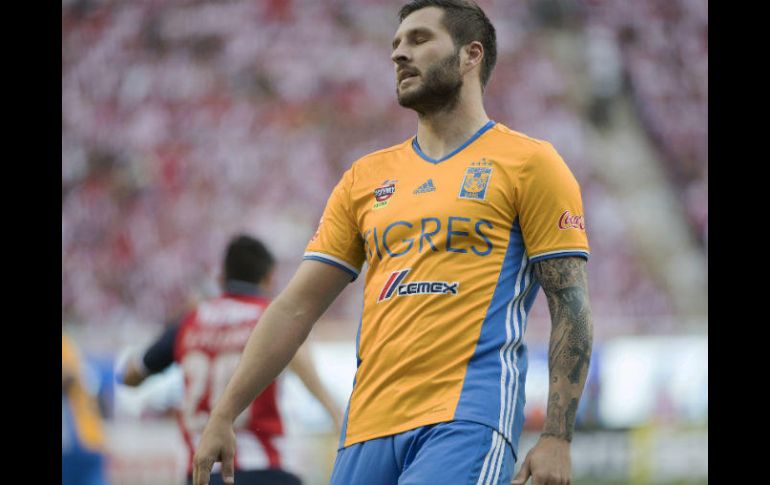 Gignac anotó un par de goles en el partido de ida en Monterrey, sin embargo en la vuelta fue opacado. MEXSPORT / J. Martinez