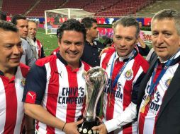 Aristóteles afirmó que las Chivas demostraron su buen futbol. TWITTER / @AristotelesSD