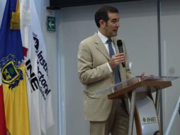 : En su visita a Guadalajara para presentar Enccivica, Lorenzo Córdova señala que garantizar la seguridad corresponde a autoridades. TWITTER / @INEJALISCO