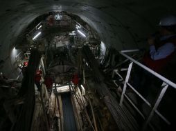 A la tuneladora le faltan por excavar alrededor de mil 200 metros. EL INFORMADOR / ARCHIVO