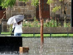 En algunas regiones, las lluvias estarán acompañadas de actividad eléctrica, caída de granizo y fuertes vientos. EL INFORMADOR / ARCHIVO