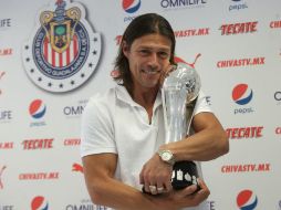 Almeyda dice haberle regresado la identidad al equipo, el deseo a los jóvenes de triunfar en la institución. EL INFORMADOR / M. Vargas