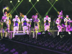 La Séptima Banda. El grupo, con la intención de dejar huella en el escenario de los Premios Juventud. ESPECIAL /