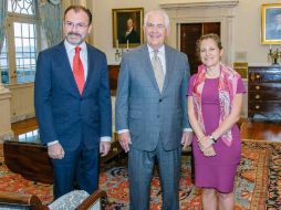 La Secretaría de Relaciones Exteriores detalla que se analizaron temas regionales. TWITTER / @SRE_mx