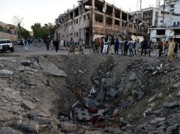 El ataque, que todavía no ha sido reivindicado por ningún grupo, ocurrió en una zona cerca del Palacio Presidencial. AFP / W. Kohsar