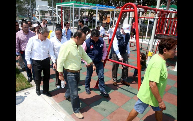 Este miércoles personal de la Sedatu, Sedesol, Sedis, SIOP, y Sergio Chávez. EL INFORMADOR / M. Vargas
